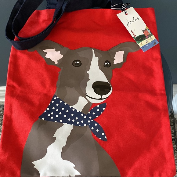 NWT - Joules Cotton Tote Bag - Picture 2 of 9